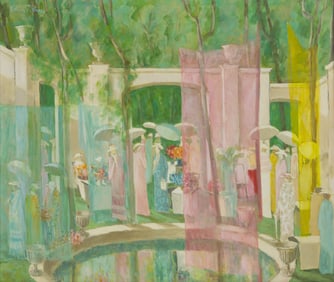 Hobson Pittman  (American, 1900-1972) The Garden, c. 1964-65