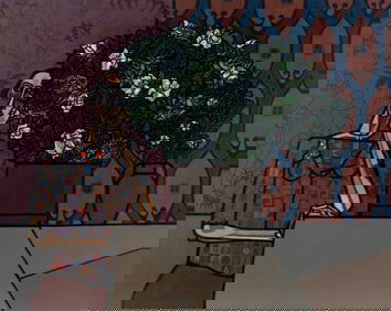 Robert Gwathmey (American, 1903-1988) Wild Roses, 1966