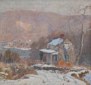 Daniel Garber (American, 1880-1958) Sumac Lane, 1928