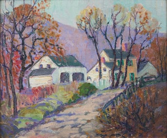 Fern Isabel Coppedge (American, 1883-1951) October, Point Pleasant, c. 1945