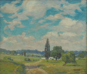 George William Sotter (American, 1879-1953) Summer Sky, 1917