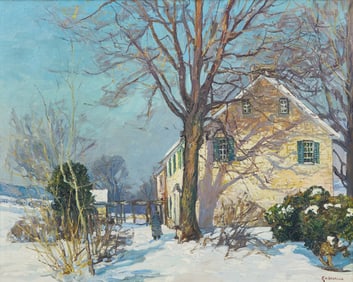 Edward Willis Redfield (American, 1869-1965) Homestead