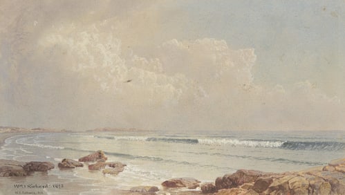 William Trost Richards (American, 1833-1905) Coastal View, 1872