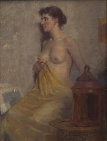 American School, 19th/20th Century The Model