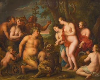 Franz Xaver Wagenschön (Austrian, 1726-1790) Bacchanal, Allegorie des Sommers