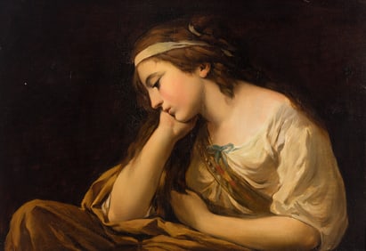 After Louis Jean François Lagrenée (French, 1725-1805) Melancholy