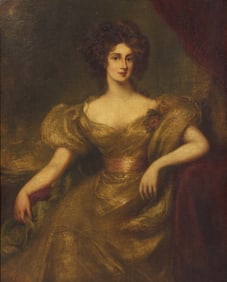 After Sir Thomas Lawrence  (British, 1769-1830) Portrait of Lady Harriet Clive (Later Baroness
