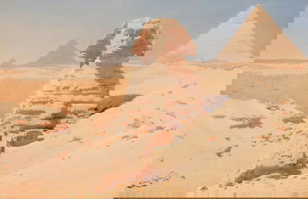 Augustus Osborne Lamplough, A.R.A., R.W.S. (British, 1877-1930) The Sphynx