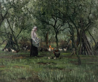 William Page Atkinson Wells (British, 1871-1923) Her Favorite, 1909