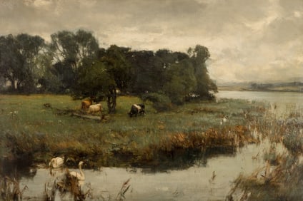 David Farquharson (British, 1839-1907) Landscape, 1877