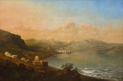 Edward Troye (American, 1808-1874) Sea of Galilee (Lake Tiberias), 1856