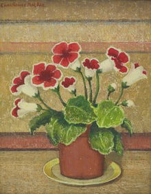 Emma Fordyce MacRae  (American, 1887-1974) Pot Plant No. 3 (Gloxinia), 1959