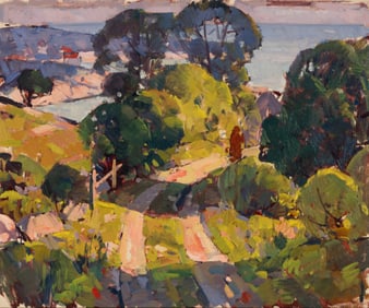 Carl William Peters (American, 1897-1980) Dirt Road