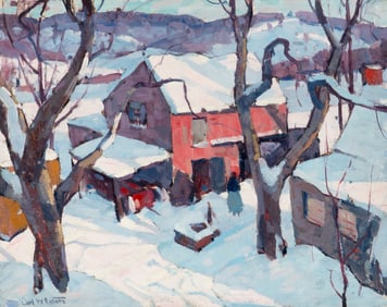 Carl William Peters (American, 1897-1980) Fairport Farm
