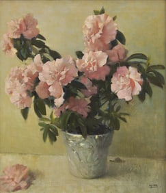 Andrew Loomis (American, 1892-1959) Pink Azaleas