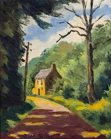 Paul-Émile Pissarro (French, 1884-1972) Chemin du Pont de la Mousse