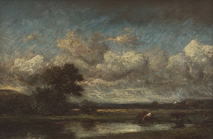 Attributed to Jules Dupré (French, 1811-1889) Landscape