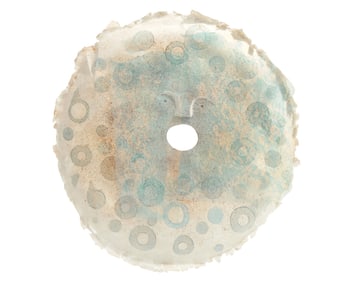 Robert Courtright (American, 1926-2012) Blue Rings Moonscape Mask