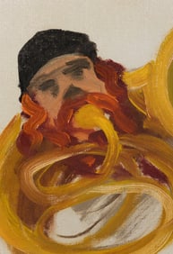 Mané-Katz (French/Ukrainian, 1894-1962) Musician