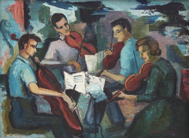 Esther Rubin (American/Israeli, 20th century) Rehearsal