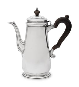 A Tiffany and Co. Silver Coffee Pot