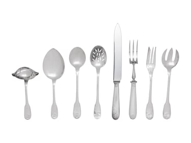 A Christofle Silver-Plate Flatware Service