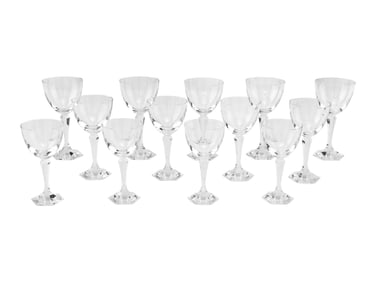 A Baccarat Opera Stemware Service