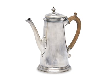 A George II Silver Coffee Pot