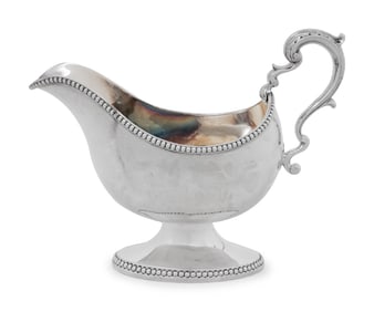A George III Silver Sauce Boat