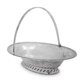 A George III Silver Cake Basket