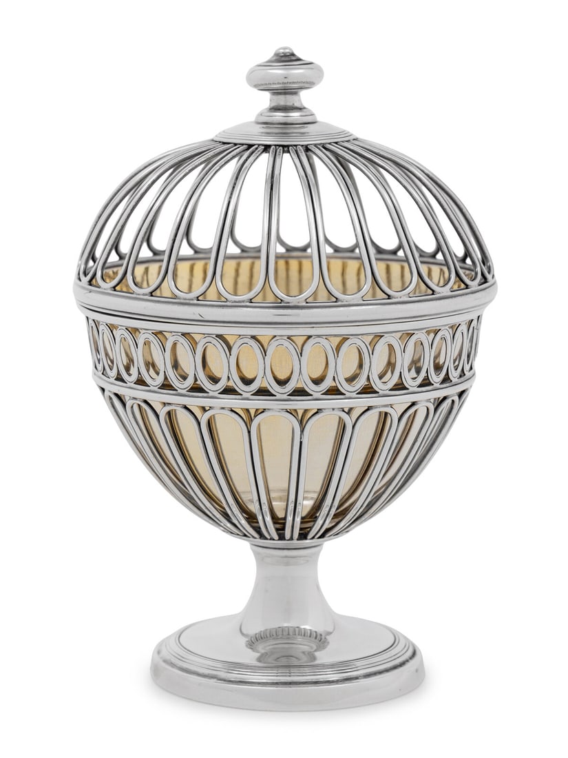 A George III Silver Potpourri Bowl (1 of 3)