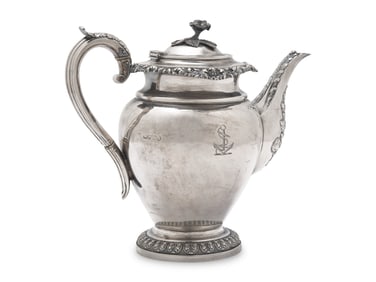 A George IV Silver Coffee Pot