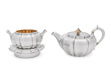 A Collection of English Silver Hollowware Articles