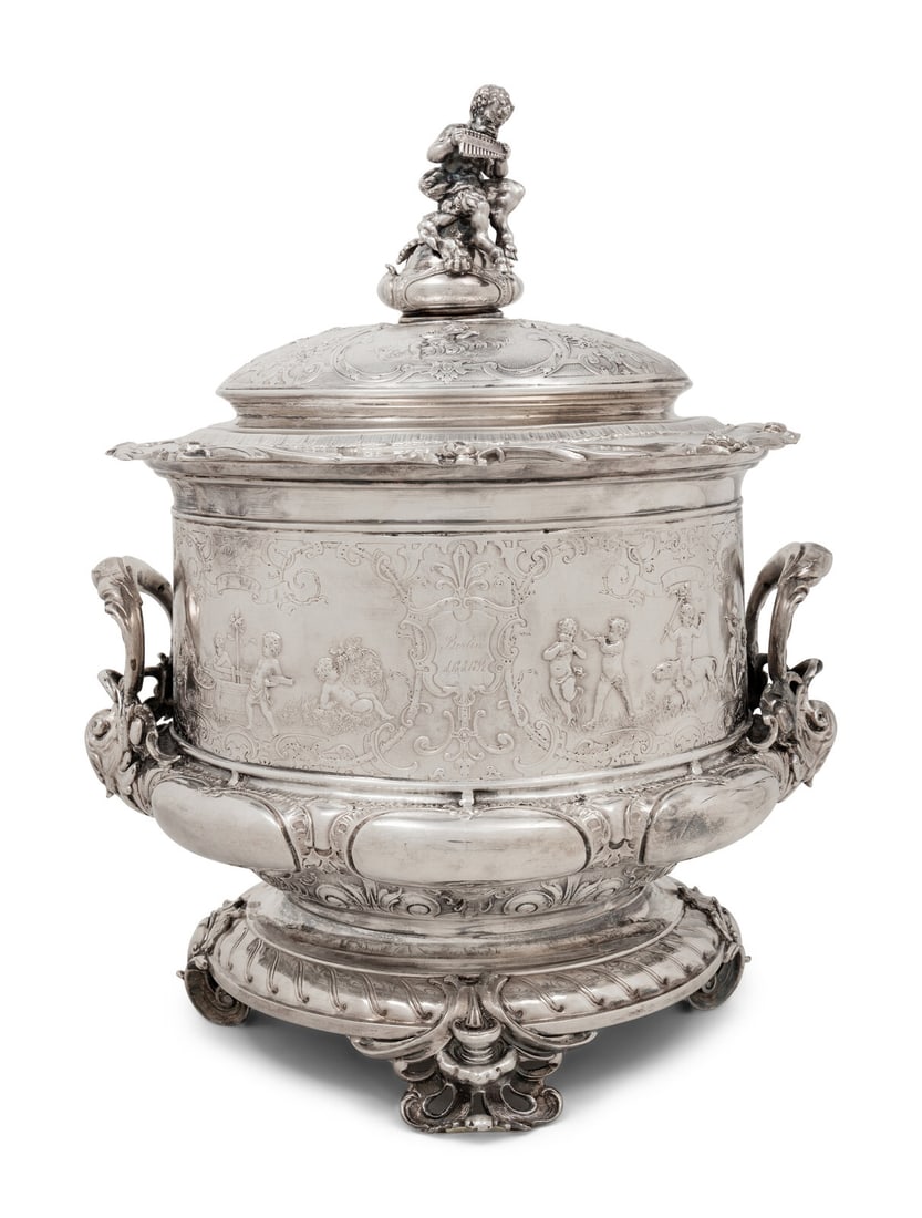 A German Silver-Plate Tureen (1 of 7)