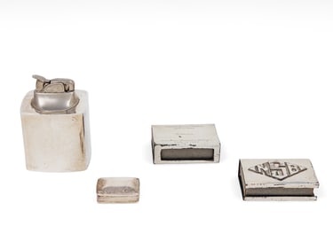 A Group of Silver Table Articles