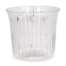 A Riedel for Tiffany and Co. Cut Glass Vase