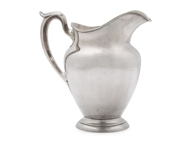 An American Silver Water Pitcher