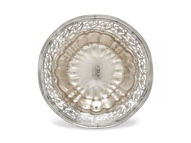 An American Silver Reticulated Bowl