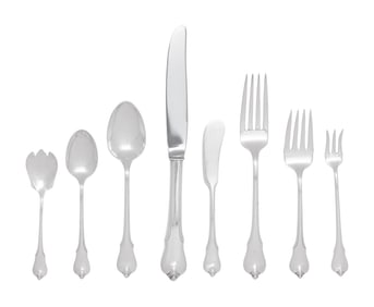 An American Silver Flatware Service