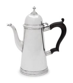 An American Silver Coffee Pot
