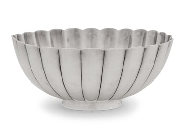 A Japanese Silver Bowl