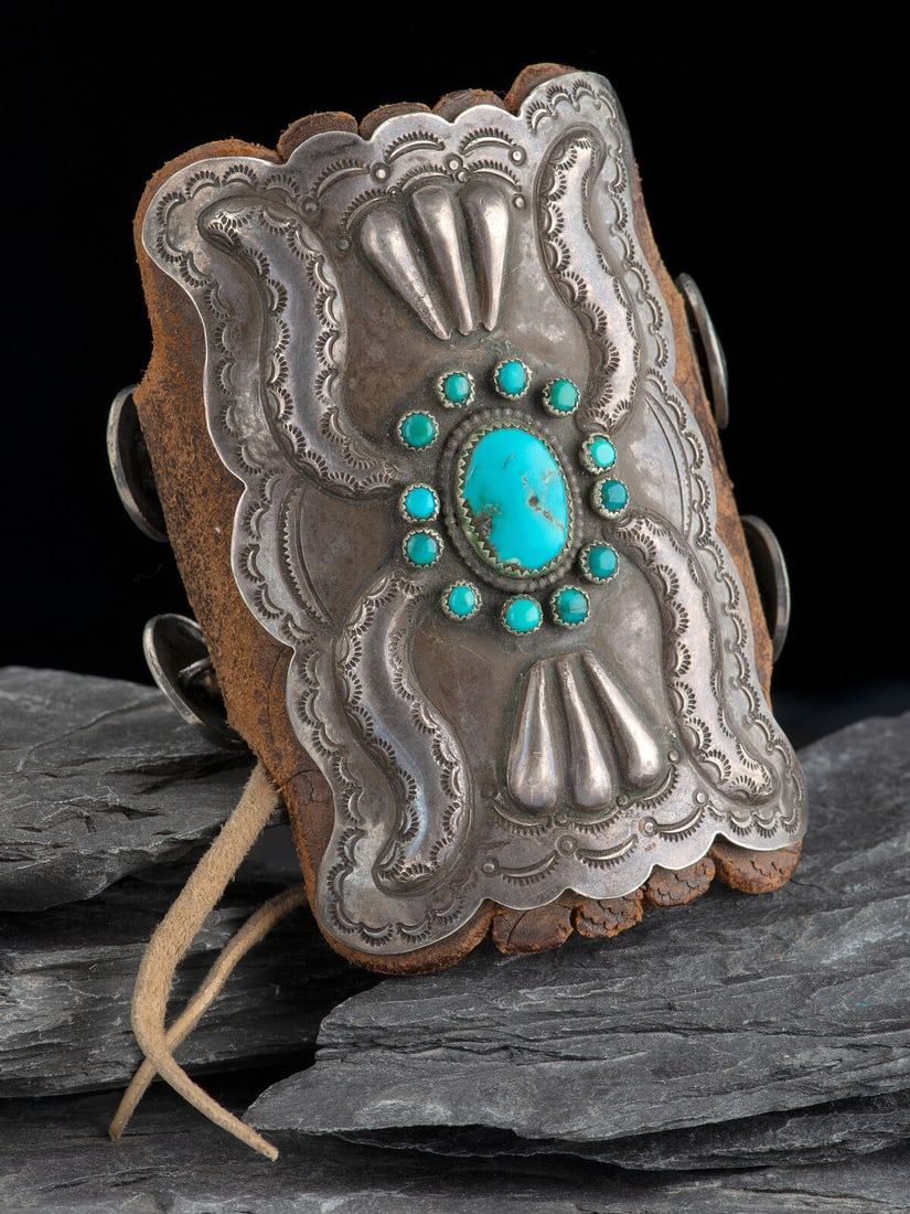 Navajo Ketoh with Turquoise Cluster (1 of 2)