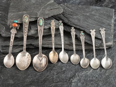 Navajo Silver Curio Spoons