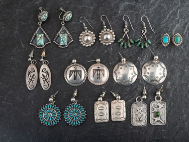 Navajo and Southwestern-style Earrings