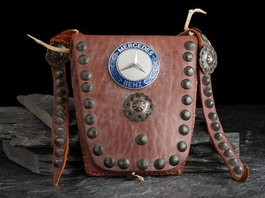 Navajo Bandolier Button Bag