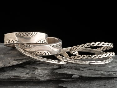 Navajo Silver Bracelets