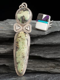 Gibson Nez AND Veronica Poblano (Jicarilla Apache-Diné, 1947-2007) / (Zuni, b. 1951) Large