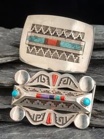 Navajo Sterling Silver Pendants