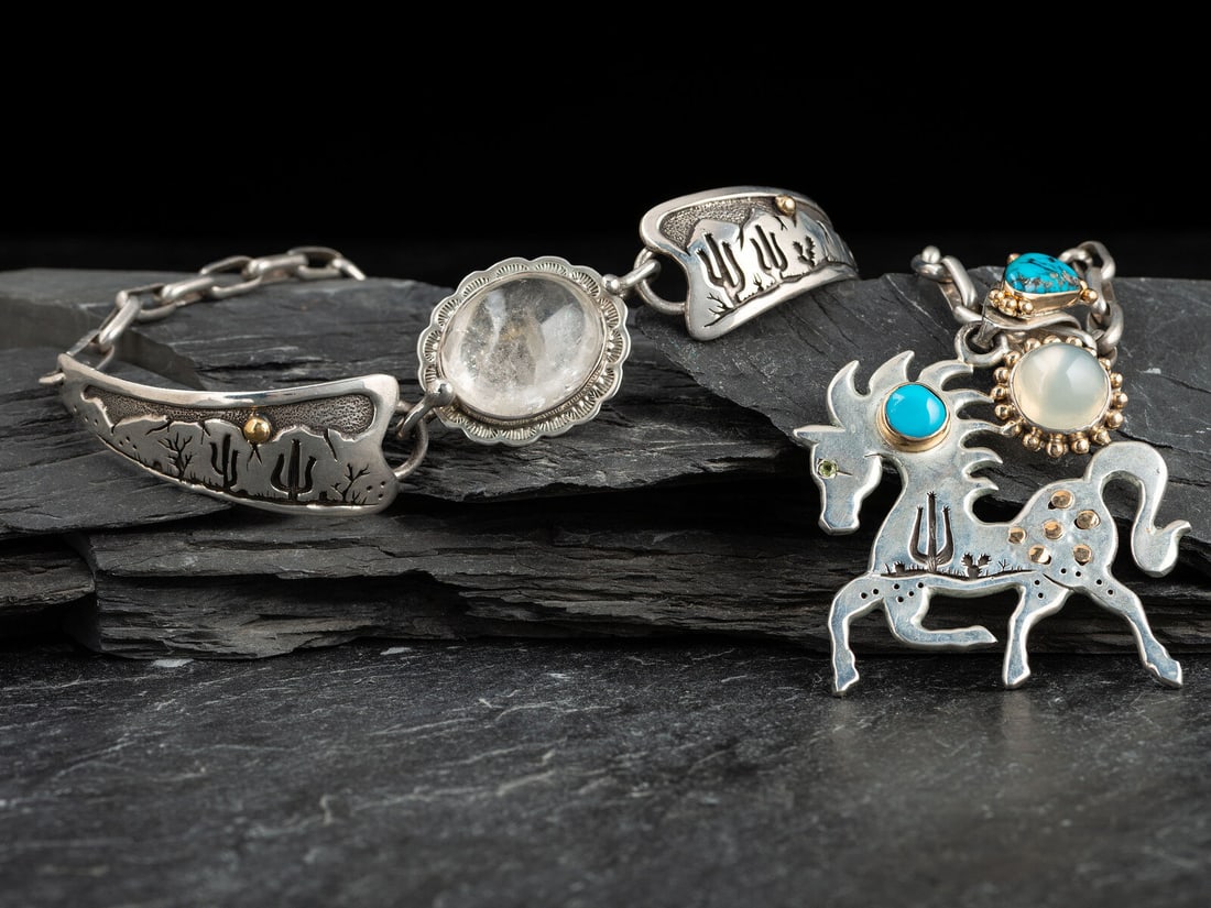 James Fendenheim  (Tohono O'odham, 21st century) Wild Horse Pass (1 of 2)