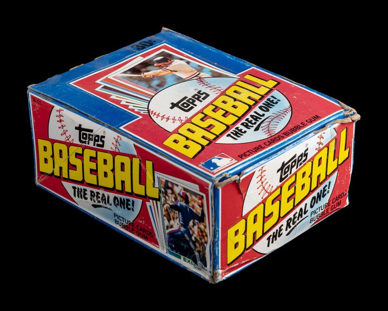 An Unopened Wax Box of 1982 Topps Baseball Cards – Possible Cal Ripken Jr. Rookie (1 of 1)